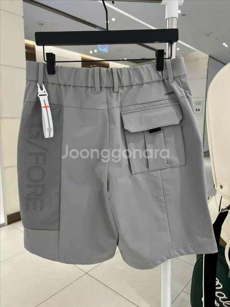 지포어 남성 스트레치 썸머 스판 포켓 하프 팬츠--2