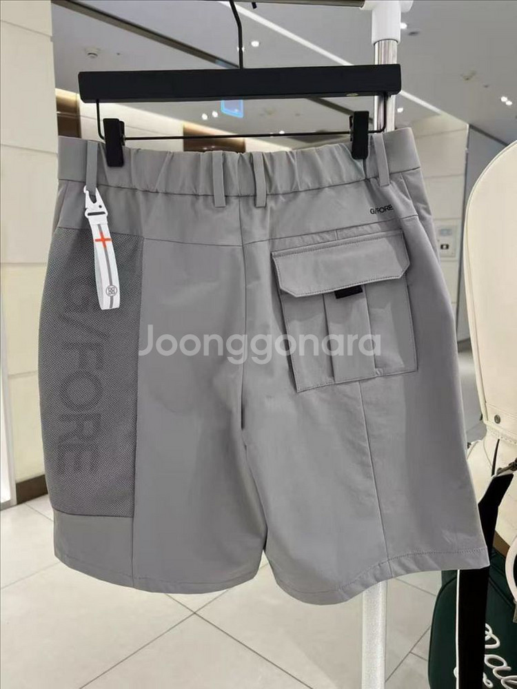 지포어 남성 스트레치 썸머 스판 포켓 하프 팬츠--6