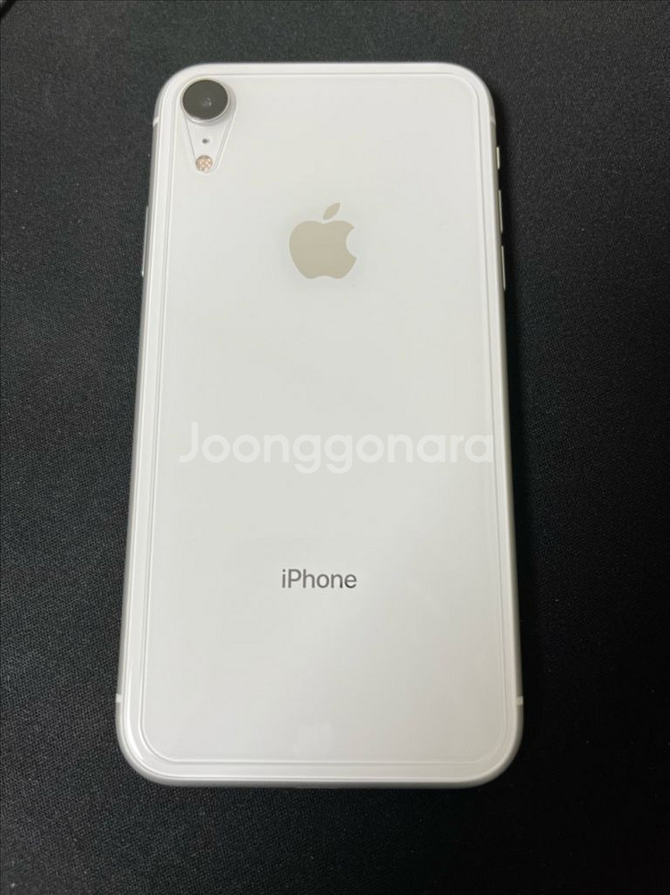 아이폰xr 64g 화이트--1