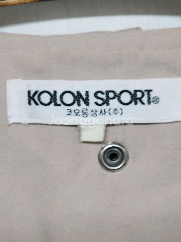 (M) 코오롱스포츠 조끼 멀티포켓 등산복 낚시 베스트--2