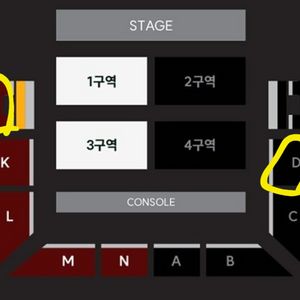 세카이노 오와리 내한공연(일) 2층 J구역 2연석 양도