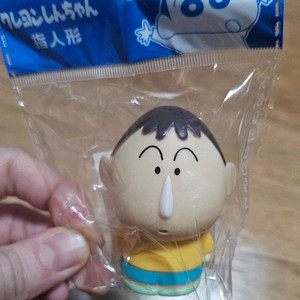 짱구는 못말려 맹구 소프비 손가락인형 미니피규어 굿즈