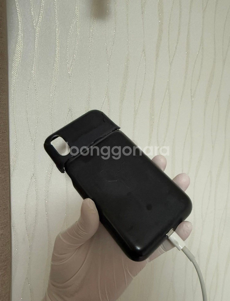 아이폰xs 골드 256GB (+배터리케이스)--1