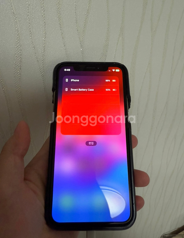 아이폰xs 골드 256GB (+배터리케이스)--8