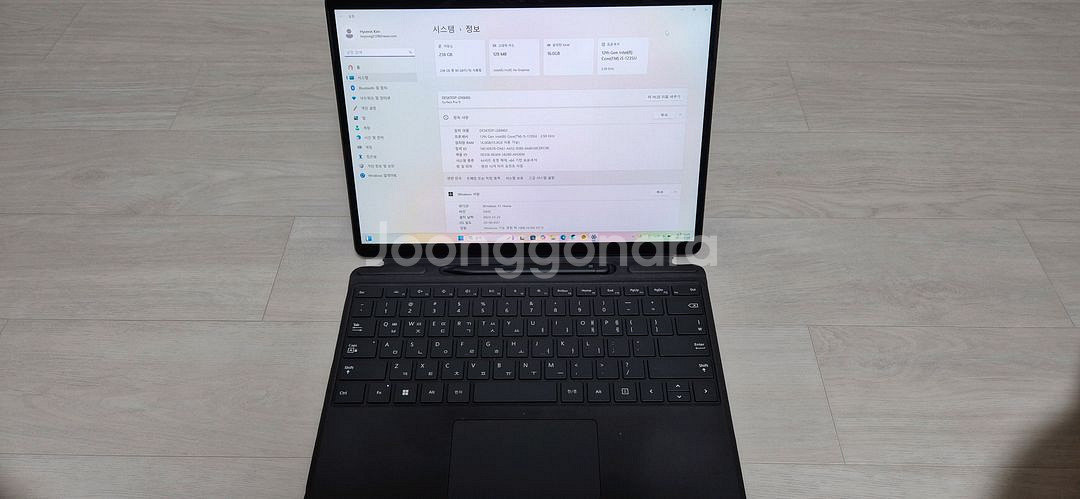 서피스프로9 Surface Pro 9 i5/16GB--0