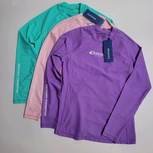 새상품)디스커버리 여성 래쉬가드 수영복 상의 S,M