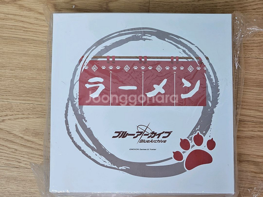 블루아카이브 시바세키 라면덮밥 식기 세트--0