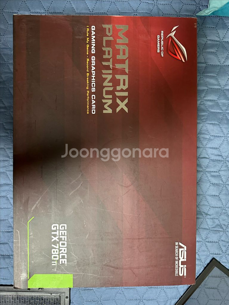 asus gtx 780ti matrix 소장용--0