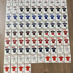 KBO 유니폼 띠부씰 팔아요
