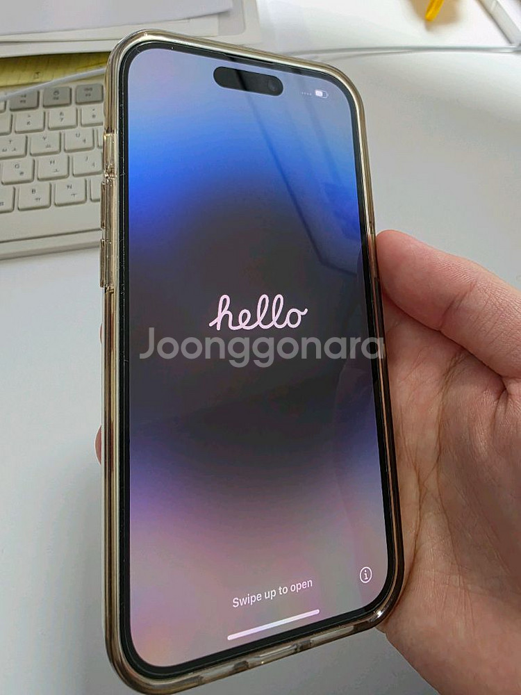 아이폰 14pro 128GB 화이트 S급--0