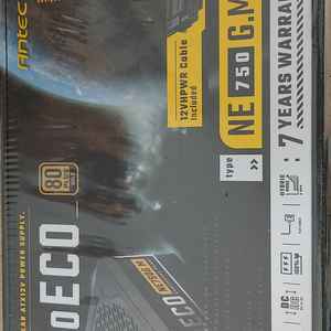 안텍750W 80PLUS GOLD 풀모듈러 파워 팝니다