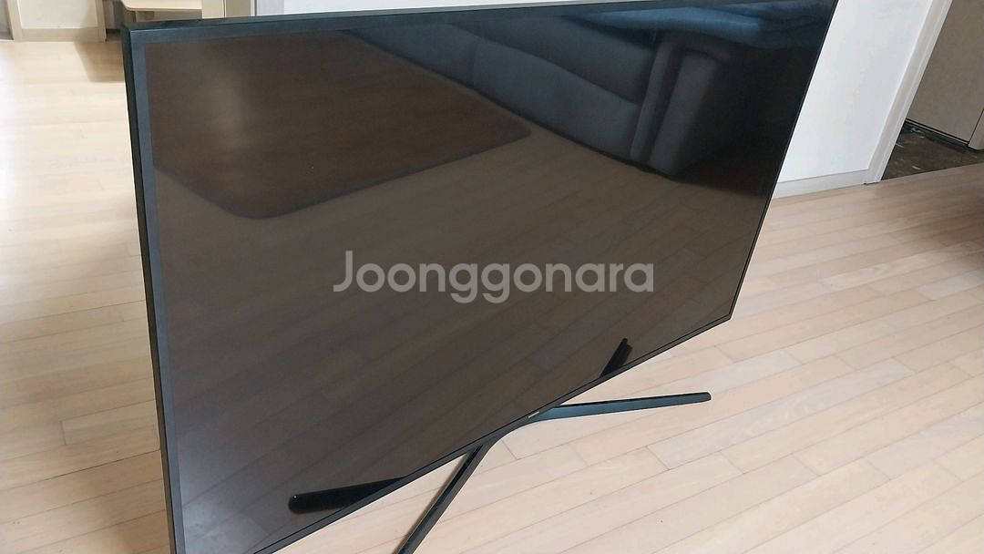 삼성 65인치tv스마트4k 빽라이트 신품 교환..하자있--0