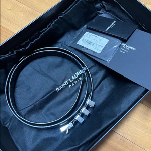 생로랑 3링 벨트 90