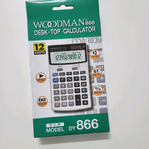 우드 DY - 866 계산기 새상품