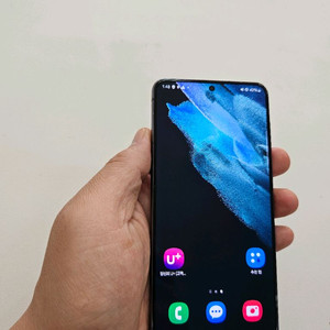 갤럭시 S21 팬텀블랙 256GB 정상공기기