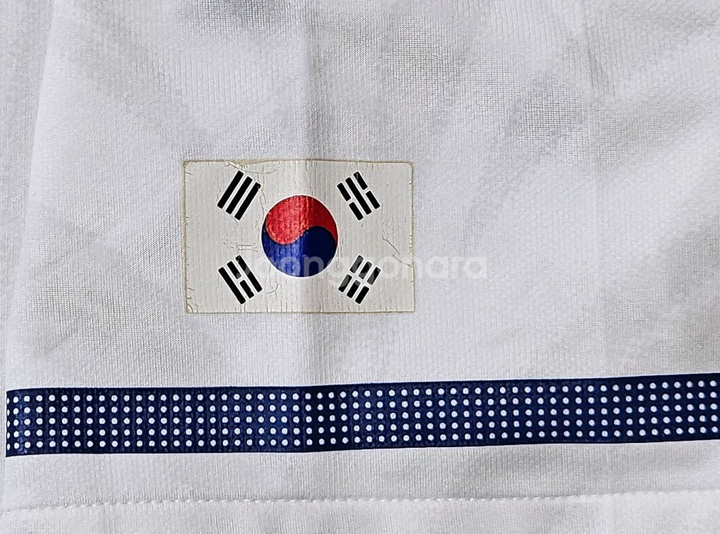 10-12 대한민국 축구 국가대표 지급용 어웨이 유니폼--2