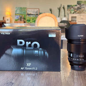빌트록스 75mm F1.2(75.2)후지 XF 렌즈