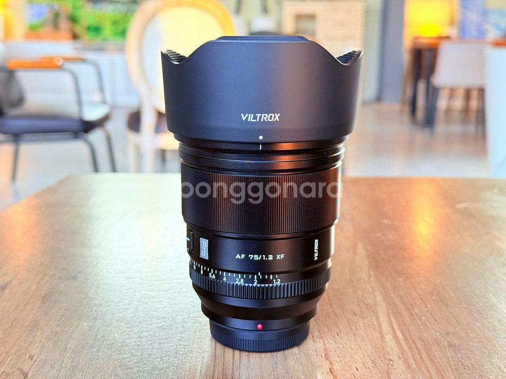 빌트록스 75mm F1.2(75.2)후지 XF 렌즈--5