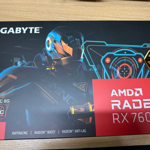 기가바이트 라데온 rx7600 미사용