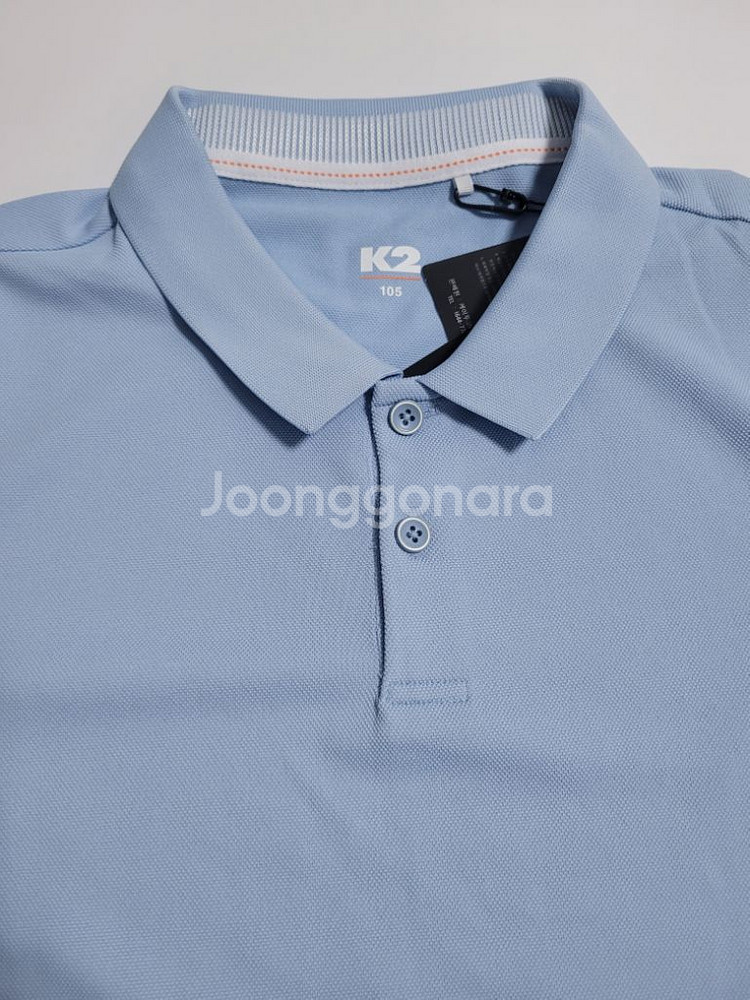 새상품)K2 여성 기능성 캐주얼 반팔카라티100,105--4