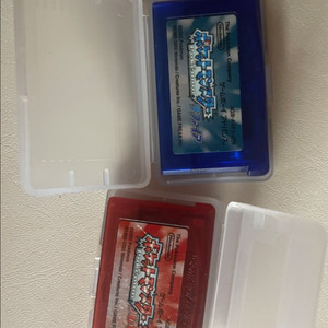 gba 포켓몬스터 사파이어, 루비 일판 정품