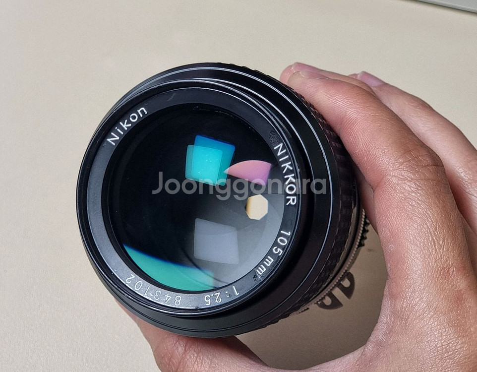니콘 ai 105mm f2.5 렌즈 판매합니다--1