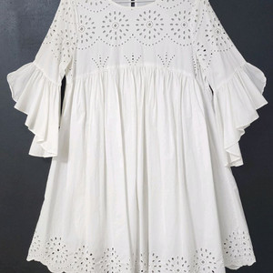 펀칭(면후릴원피스겸상의)55