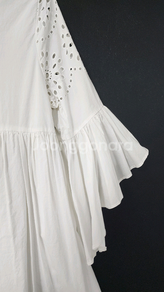 펀칭(면후릴원피스겸상의)55--7