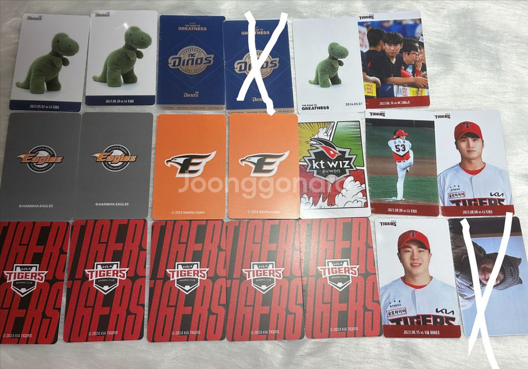 kbo 구단 포토카드 (기아, 엔씨, 한화, kt)--1
