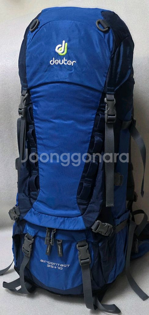 [신형] 도이터 에어컨텍트 35+10 등산배낭 비박배낭--0