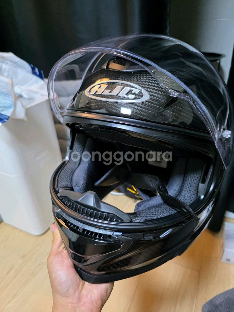 홍진헬멧 HJC 알파71 카본 XL 거의 새것 흥정가능--7