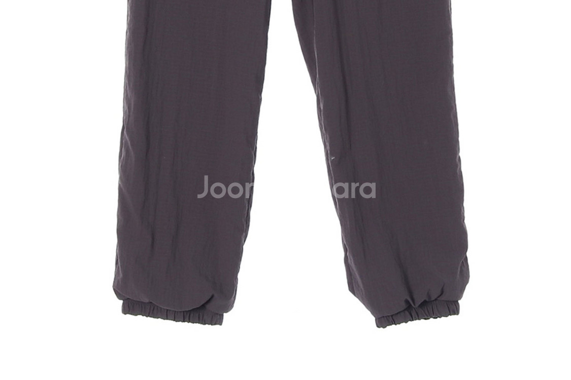 [S]안다르 아스팔트 나일론 와이드 조거팬츠 밴딩 바지--3