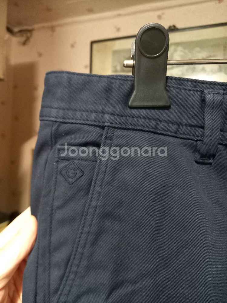 [간트(GANT)]네이비 치노 면바지 32사이즈--3