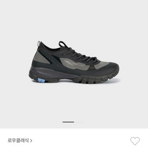 새상품)240,245 차콜 로우클래식 비브람 스니커즈
