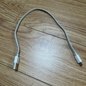 USB-A to 5핀 칼국수 충전 케이블 30cm
