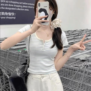 스트라이프 티셔츠