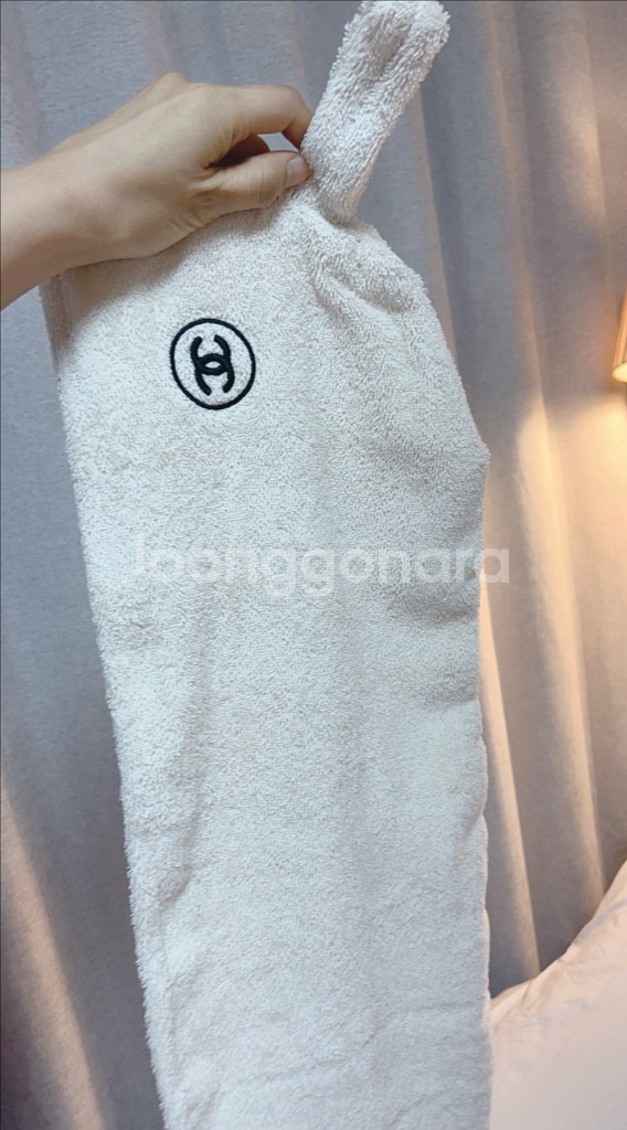 샤넬 헤어수건(정품)--3