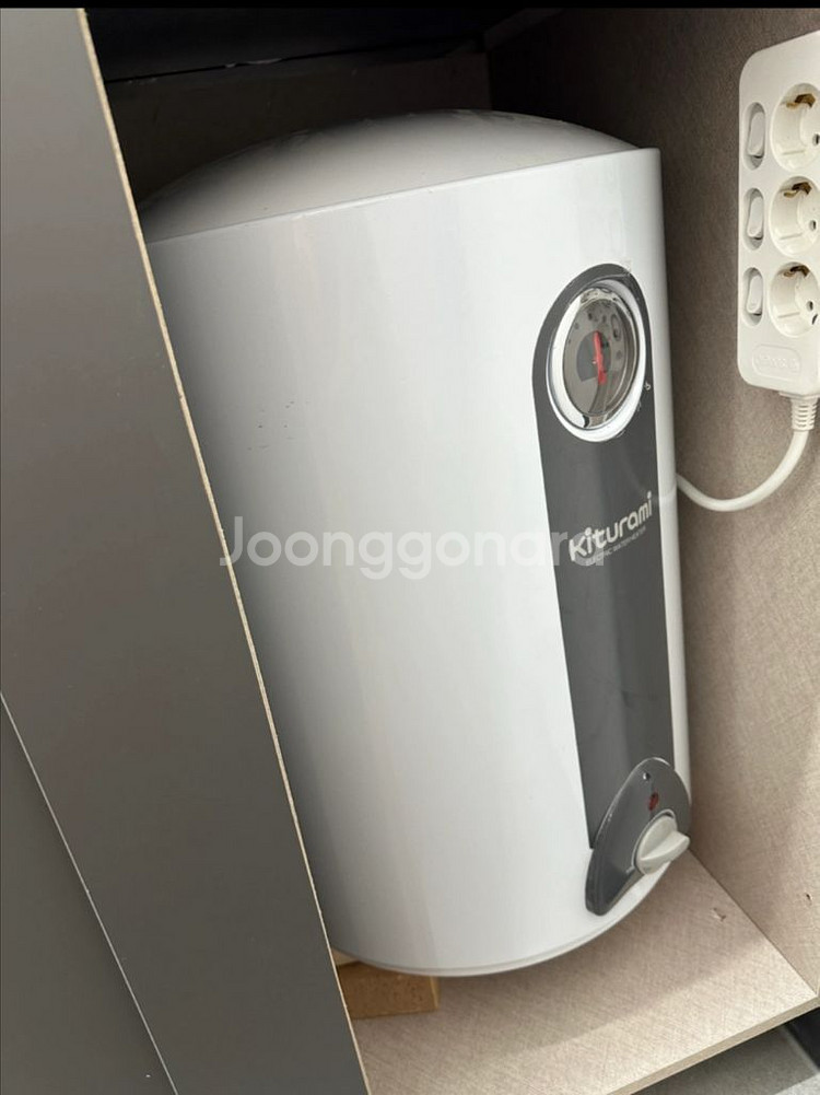 귀뚜라미 전기온수기 하향식 50L 새거...--1