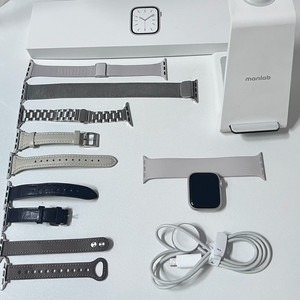 애플워치7 41mm 스타라이트 gps