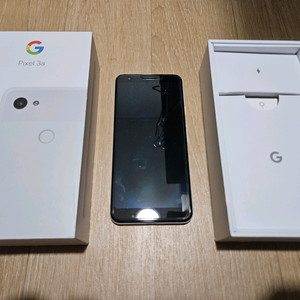 구글 픽셀3a 화이트 64GB (소장용, 미사용)