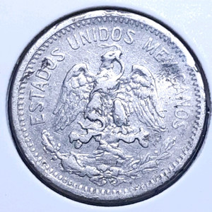 멕시코 1906년 5센타보스.외국주화 주화 화폐 동전