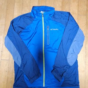 컬럼비아 XL 블루 바람막이