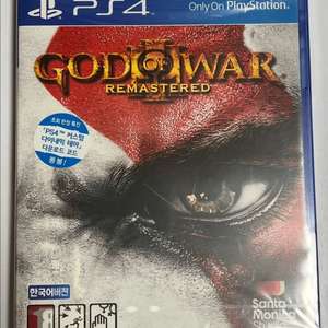 PS4 갓 오브 워3 리마스터 한글 미개봉