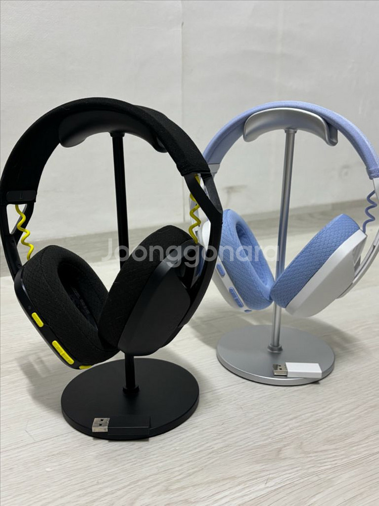 로지텍 G435 무선 헤드셋(블루투스도 가능)--2