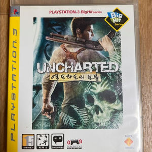 PS3 언차티드 엘도라도의 보물 한글 빅히트