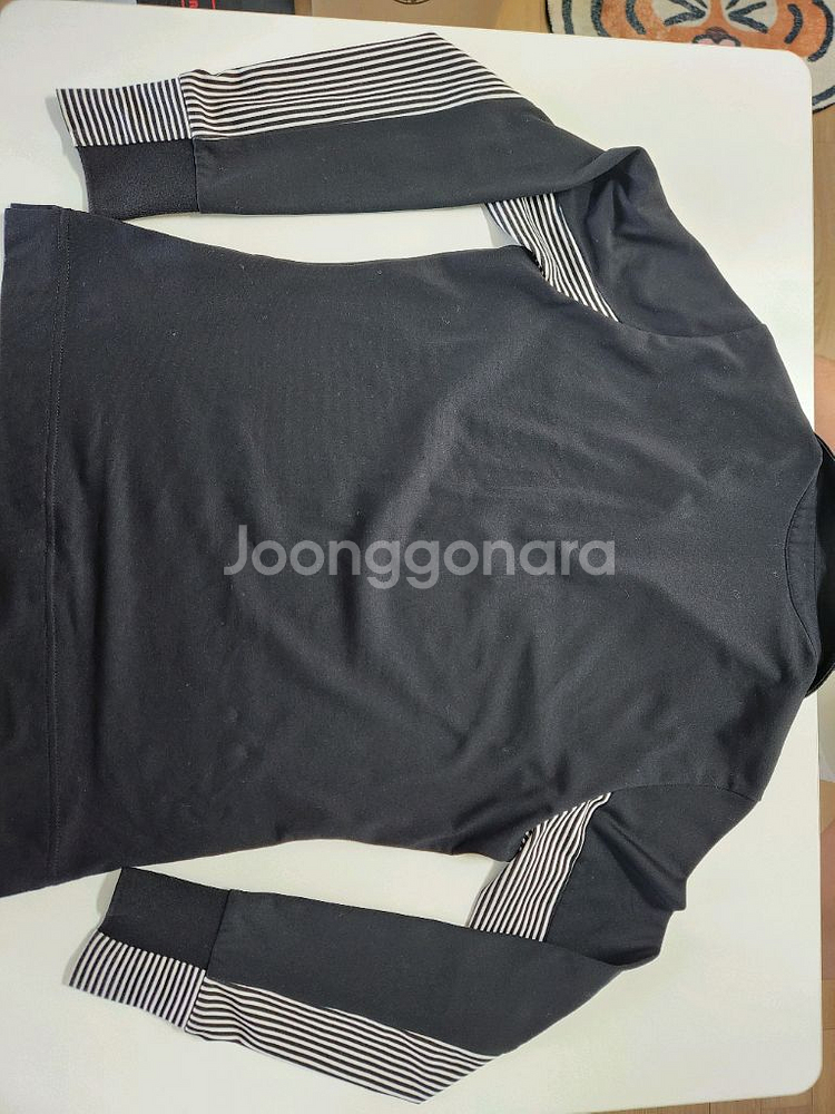 먼싱웨어 골프 반집업 긴팔 티셔츠--1