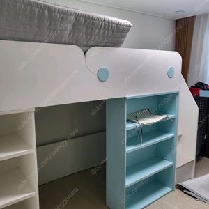 리바트 뉴꼼므 벙커 침대 (블루)