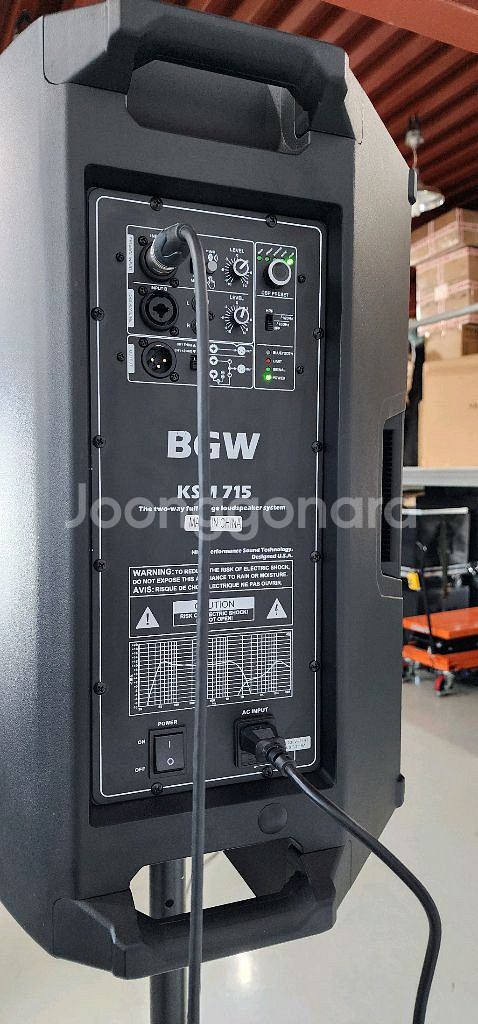 BGW KSM-715 /15인치 500w 액티브스피커--5