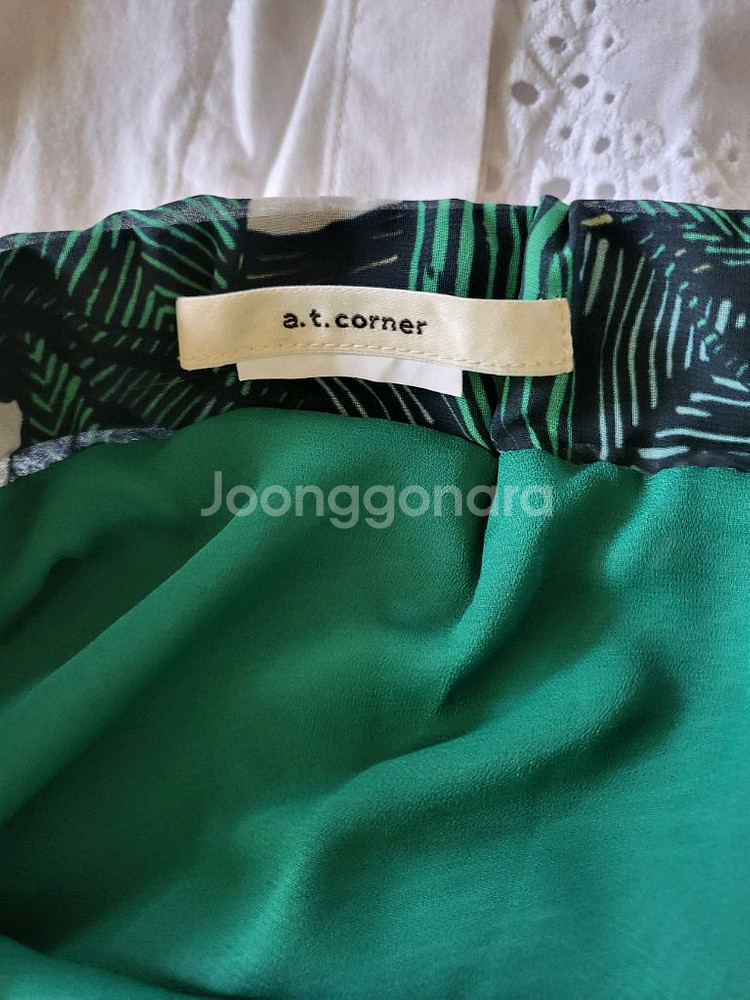 a.t.corner 앳코너 플리츠 롱 스커트 55--1