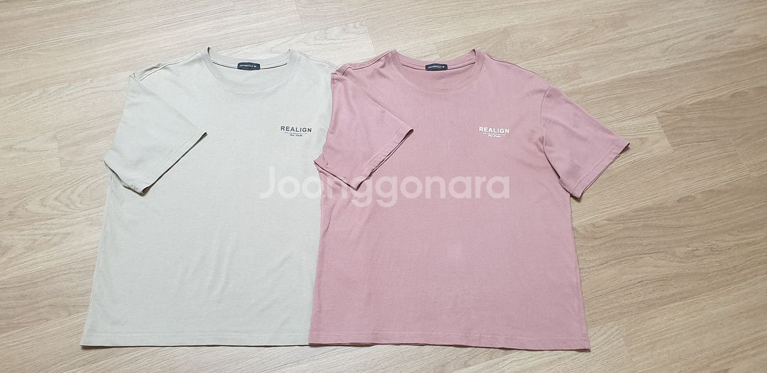 체이스컬트 반팔 티셔츠 90 두장일괄 남녀공용--8